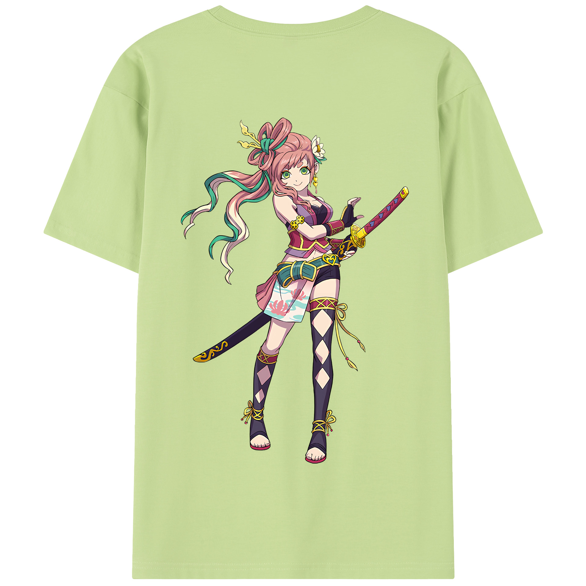 （画像用） 妖怪ウォッチ Yo-kai Watch 綿100％半袖Tシャツ（背面プリント）